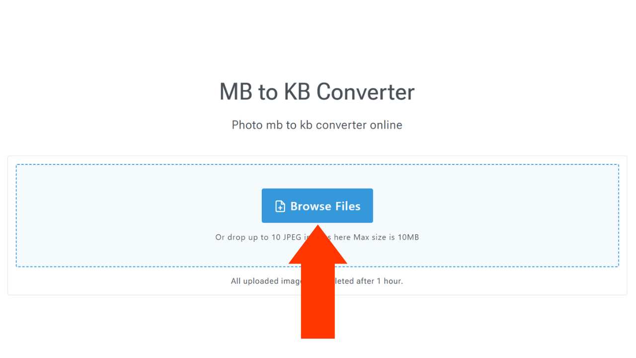 Free MB To KB Converter Reduce Image Size In KB